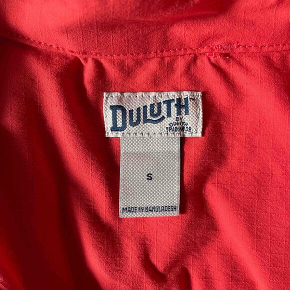 Duluth Womens Heirloom Gardening 7" Short Coveralls Stretch Carnation Red Size S - Picture 8 of 11